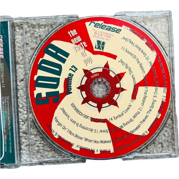 Release Soda Volume 13 Various Artists CD 1999 VoxCorp Excellent Slim Christian - Picture 3 of 4